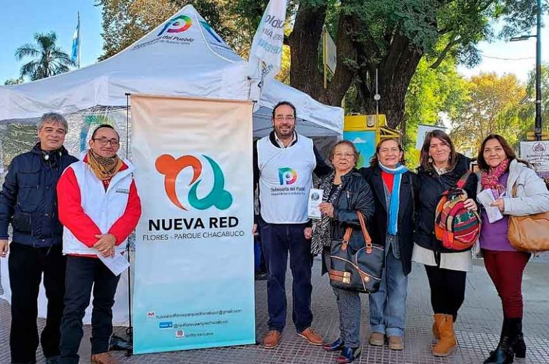 Día Mundial sin tabaco en la Plaza Flores