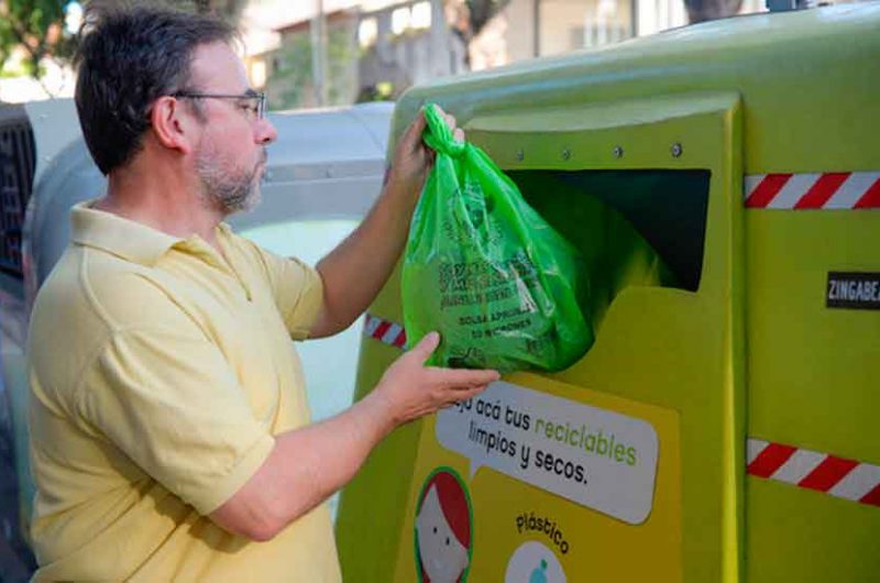 Desde la Ciudad se premiara a los vecinos que reciclen