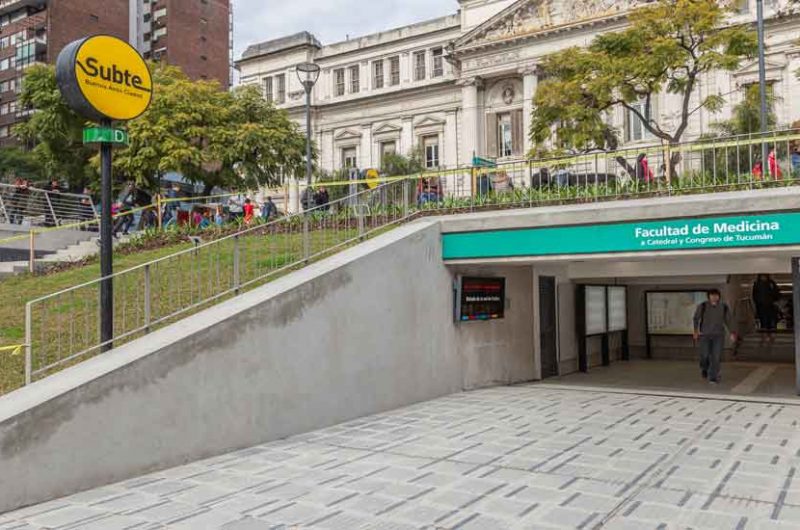 Obras de potencia en la Línea D del Subterráneo Obras de potencia en la Línea D del Subterráneo