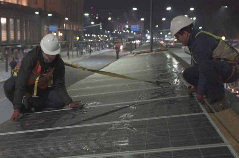 El Centro de Trasbordo Retiro ya tiene paneles solares El Centro de Trasbordo Retiro ya tiene paneles solares