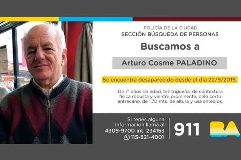 Arturo Cosme Paladino – Búsqueda de persona Arturo Cosme Paladino – Búsqueda de persona