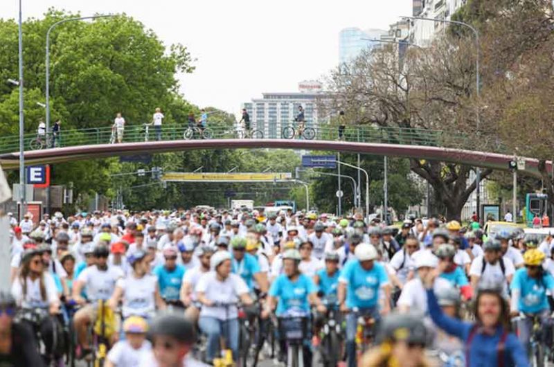 7º edición de la Bicicleteada Familiar Banco Ciudad