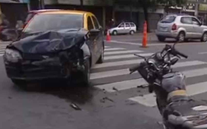 Dos personas heridas en choque en Floresta Dos personas heridas en choque en Floresta