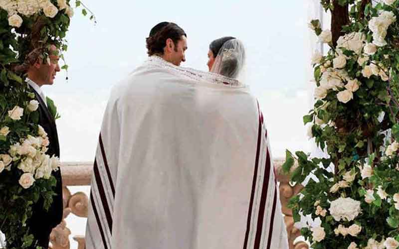 Un casamiento judío será parte de la noche de los templos Un casamiento judío será parte de la noche de los templos