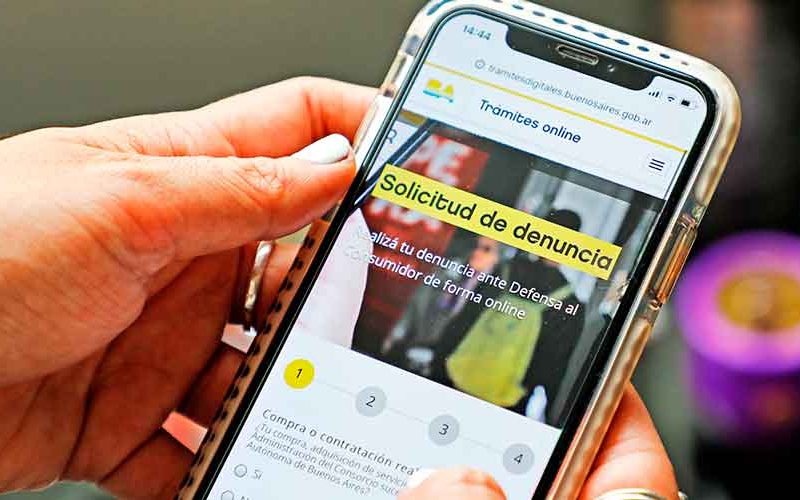 Los vecinos pueden presentar denuncias a través de la web