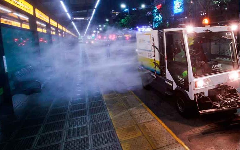 Plan de desinfección del Espacio Público de la Ciudad Plan de desinfección del Espacio Público de la Ciudad