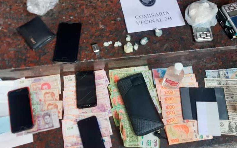La Policía capturó a cuatro dealers peruanos