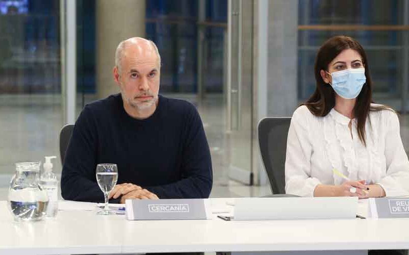 Reunión virtual de vecinos de Flores con Horacio Larreta Reunión virtual de vecinos de Flores con Horacio Larreta