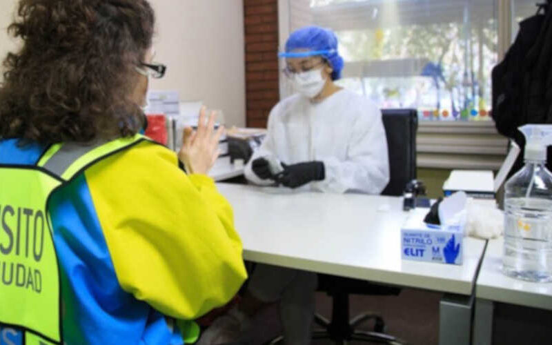 Testeos masivos a los Agentes de Tránsito porteños. Testeos masivos a los Agentes de Tránsito porteños.