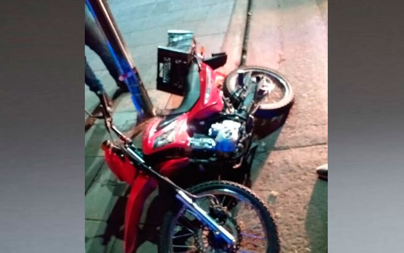Detuvieron a ladrón de motos que tiene un gran prontuario Detuvieron a ladrón de motos que tiene un gran prontuario