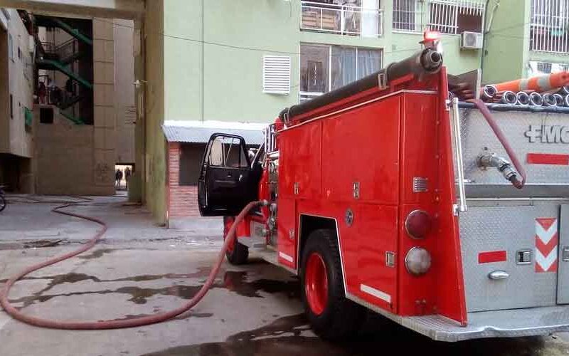 Incendio en un departamento del Complejo Soldati Incendio en un departamento del Complejo Soldati