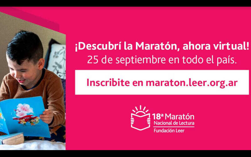 Llega la 18ª Maratón Nacional de Lectura para conectar a todo el país