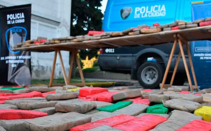 Más de 2.000 kilos de droga fueron incinerados