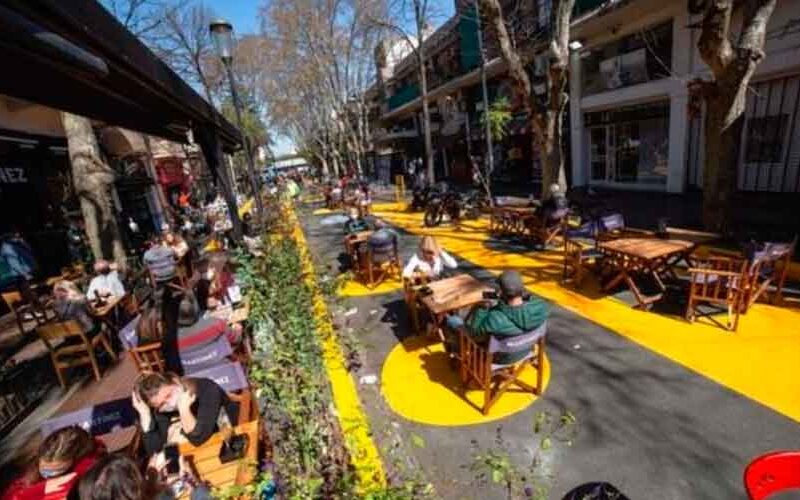 La apertura de áreas peatonales suma 80 cuadras en la Ciudad La apertura de áreas peatonales suma 80 cuadras en la Ciudad
