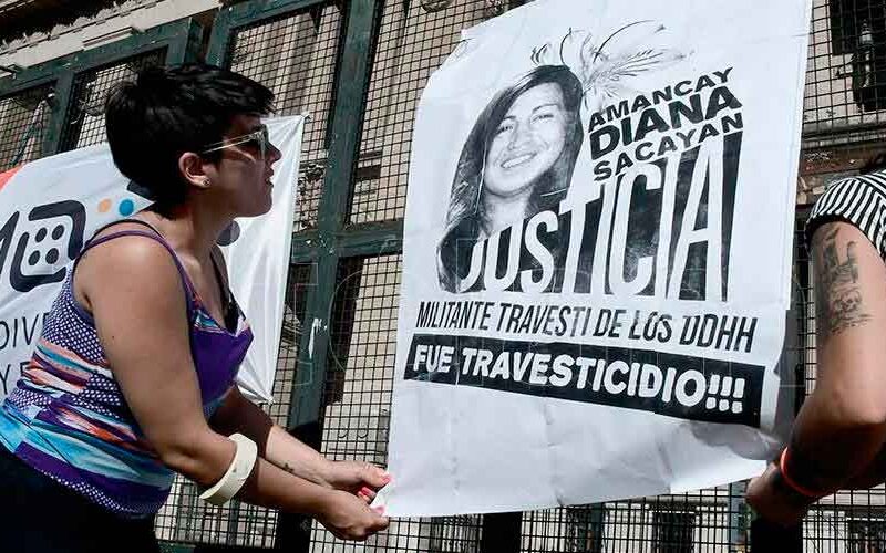 Confirman prisión perpetua para el asesino de Diana Sacayán