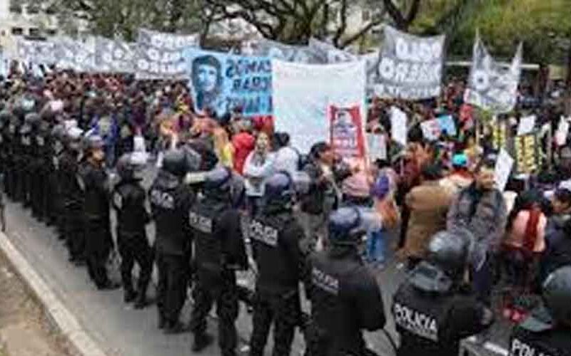 Que la Nación se haga cargo por las manifestaciones