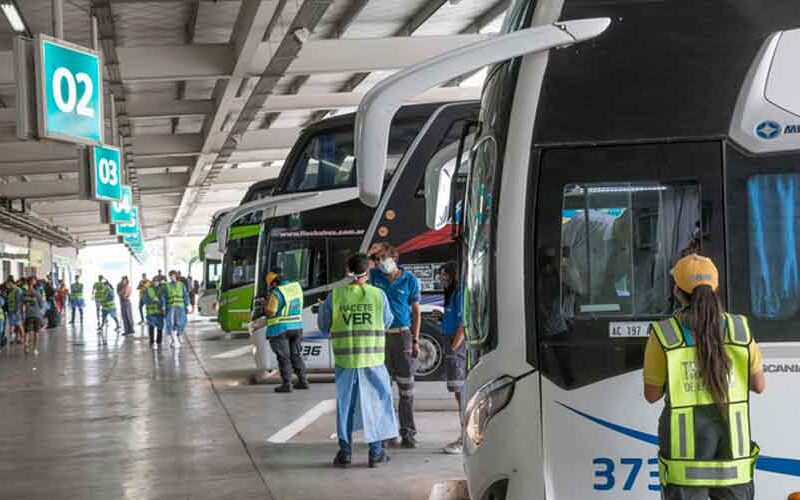 Colectivos modifican su recorrido para ingresar a la Terminal Dellepiane