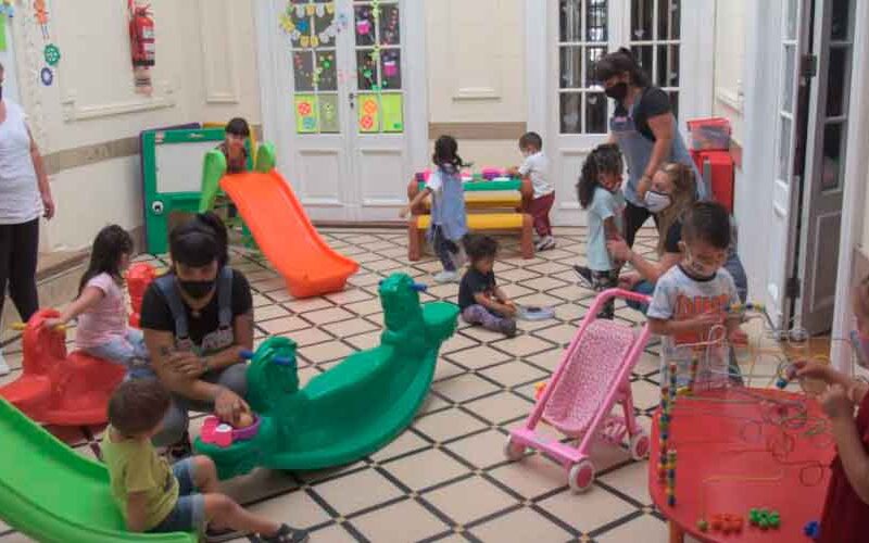 Retomaron las actividades presenciales en los Centros de Primera Infancia