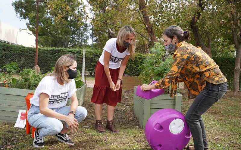 La Ciudad inauguró una Compostera Comunitaria