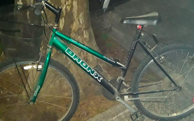Cinco menores detenidos por intento de robo de una bicicleta