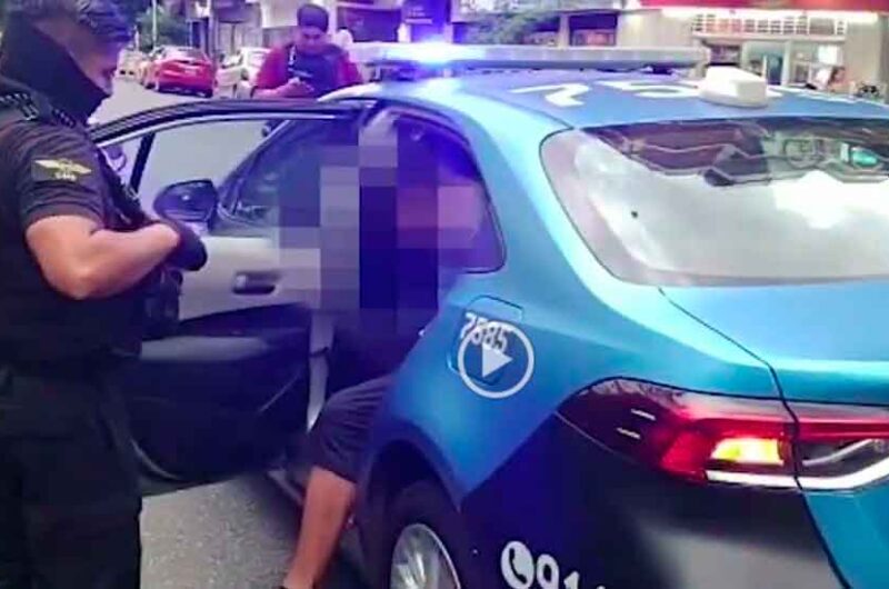 Capturan a ladrón con pedido de captura en Plaza Irlanda Capturan a ladrón con pedido de captura en Plaza Irlanda