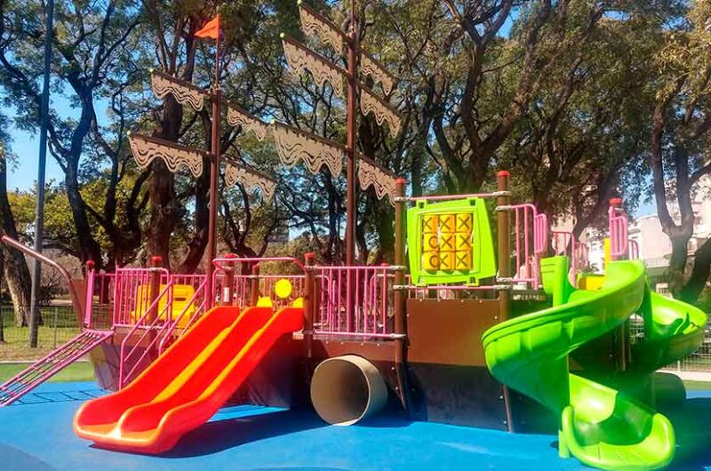 Parque Chacabuco se renueva para chicos y grandes Parque Chacabuco se renueva para chicos y grandes