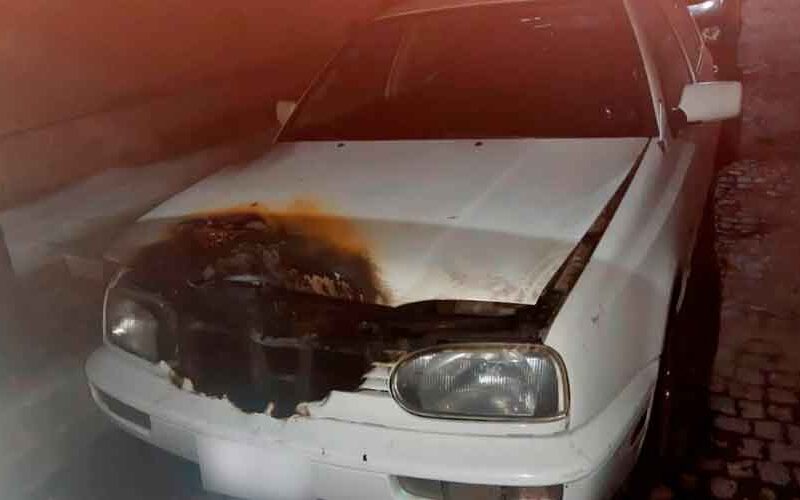Cayó un quemacoches en Palermo Cayó un quemacoches en Palermo