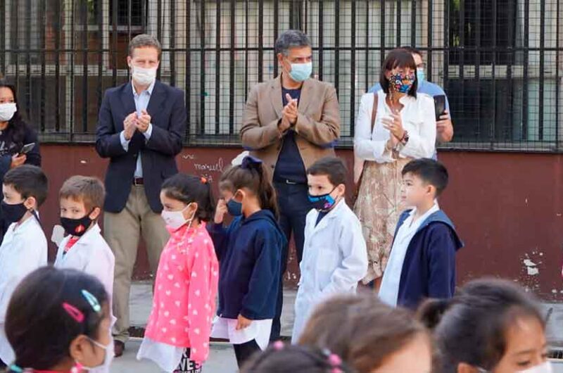 Los chicos de la Ciudad volvieron a clases Los chicos de la Ciudad volvieron a clases