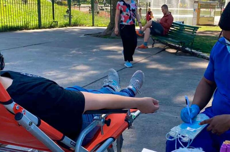 Las Estaciones Saludables se suman a la Campaña de donación de sangre Las Estaciones Saludables se suman a la Campaña de donación de sangre
