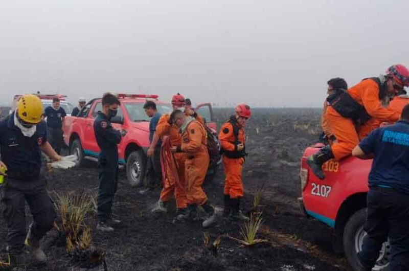 Ciudad envió ayuda a Corrientes por los incendios