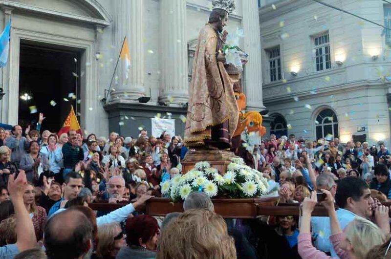 Los vecinos de Flores festejaron el día de San José Los vecinos de Flores festejaron el día de San José