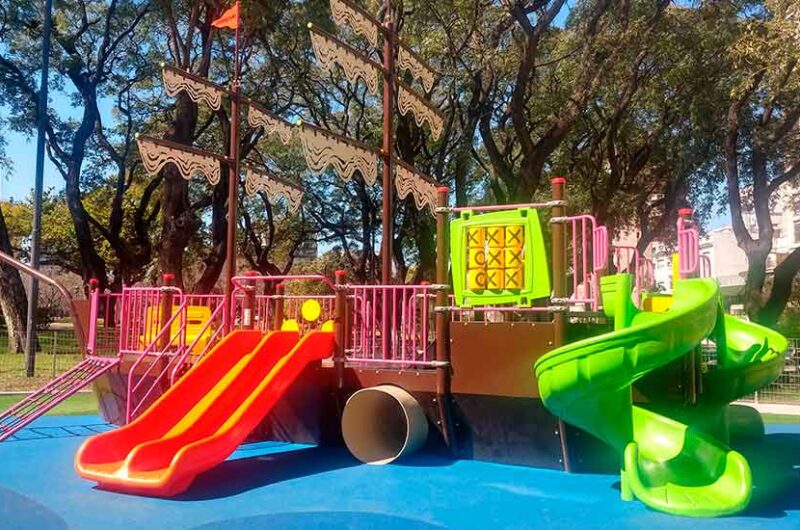 Parque Chacabuco se renueva para chicos y grandes