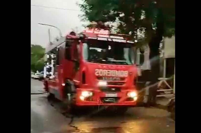 Un muerto por un incendio en el barrio de Flores Un muerto por un incendio en el barrio de Flores