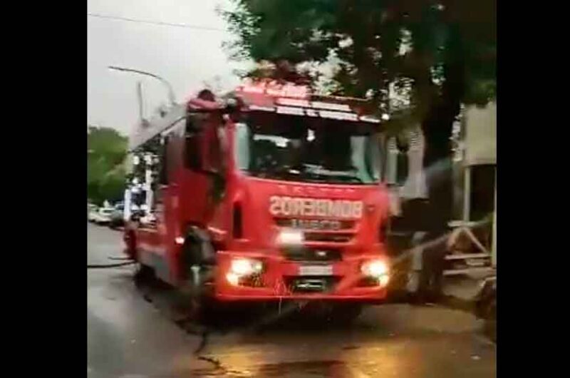 Un muerto por un incendio en el barrio de Flores