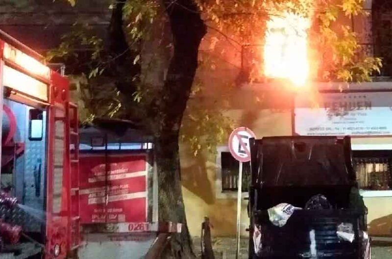 Murieron tres personas en un incendio en un geriátrico Murieron tres personas en un incendio en un geriátrico