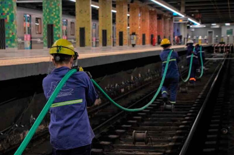 Subte: finalizó la obra de potencia de la Línea C