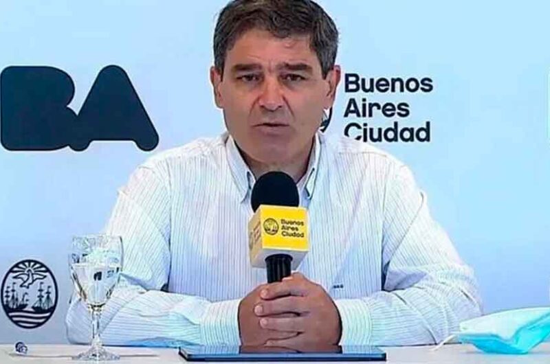 Barbijo: Quirós anunció que dejó de ser obligatorio en CABA Barbijo: Quirós anunció que dejó de ser obligatorio en CABA