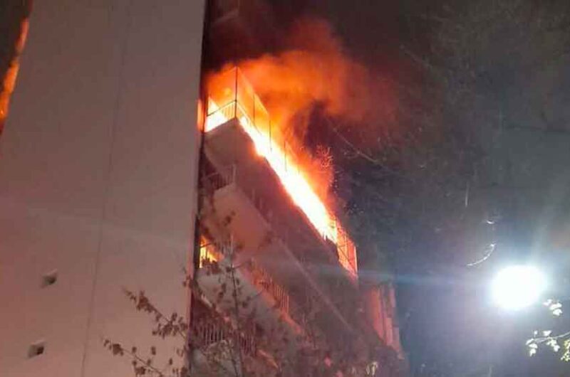 Recoleta: cinco muertos y al menos 35 heridos por un incendio Recoleta: cinco muertos y al menos 35 heridos por un incendio
