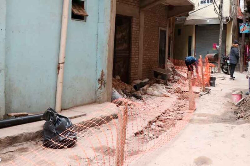 Avanzan las obras hídricas en el Barrio Ricciardelli Avanzan las obras hídricas en el Barrio Ricciardelli