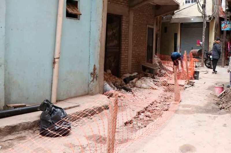 Avanzan las obras hídricas en el Barrio Ricciardelli