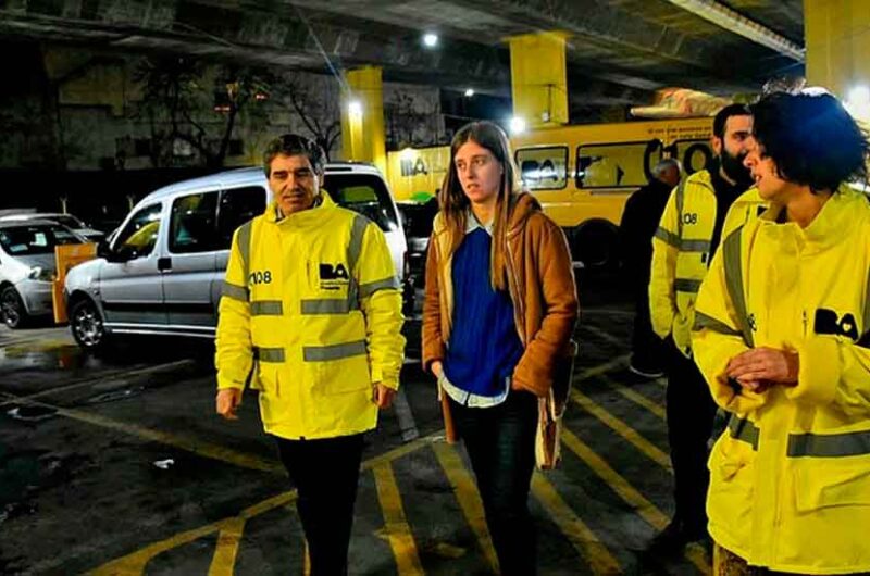 Migliore y Quirós participaron del Operativo Frío Migliore y Quirós participaron del Operativo Frío