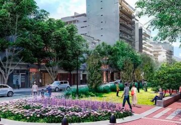 Esperan culminar el Parque Lineal Honorio Pueyrredón en junio de 2023