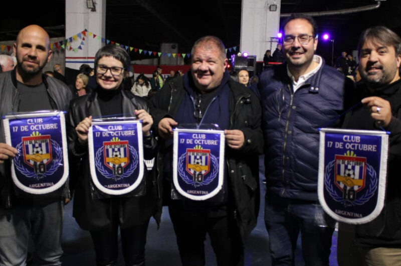 Club 17 de Octubre: fiesta por los 10 años de vida Club 17 de Octubre: fiesta por los 10 años de vida