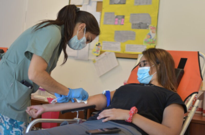 Jornada de donación voluntaria de sangre en octubre