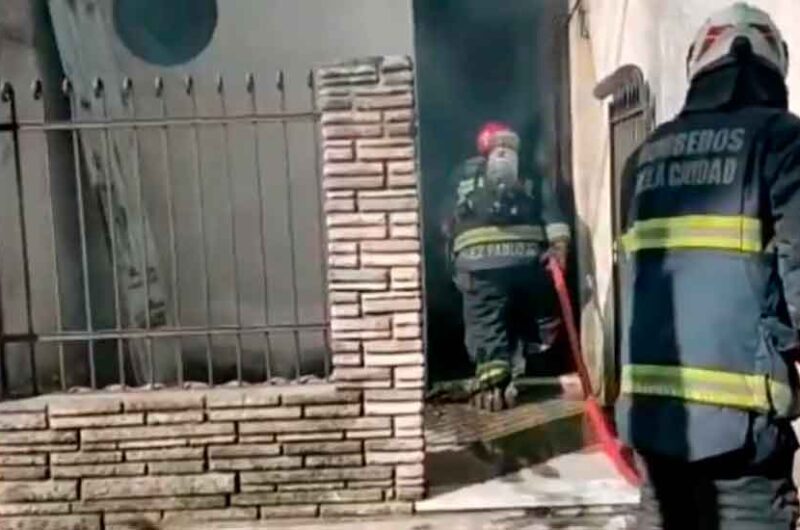 Se produjo un incendio en una vivienda de Floresta