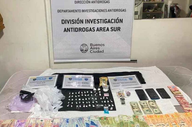 Narcomenudeo: Detienen a madre e hijo en panchería