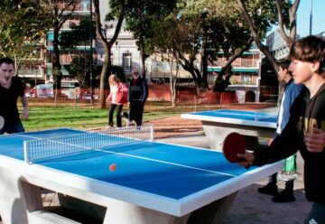 Parque Chacabuco: inaugurado nuevo sector deportivo