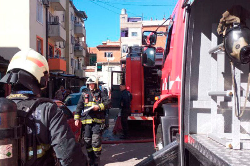 Seis personas heridas en Incendio en el Bajo Flores