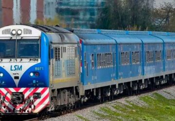 El tren San Martín circulará con frecuencia de domingos y feriados