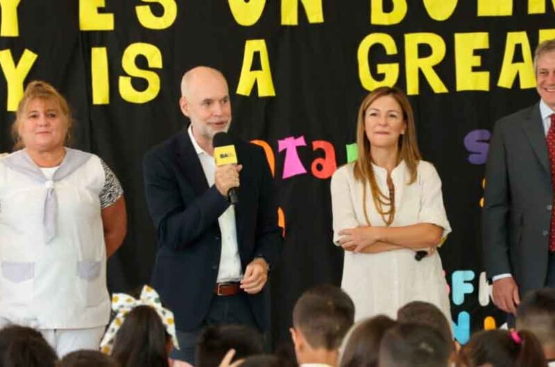 Rodríguez Larreta y Acuña abrieron el ciclo lectivo Rodríguez Larreta y Acuña abrieron el ciclo lectivo